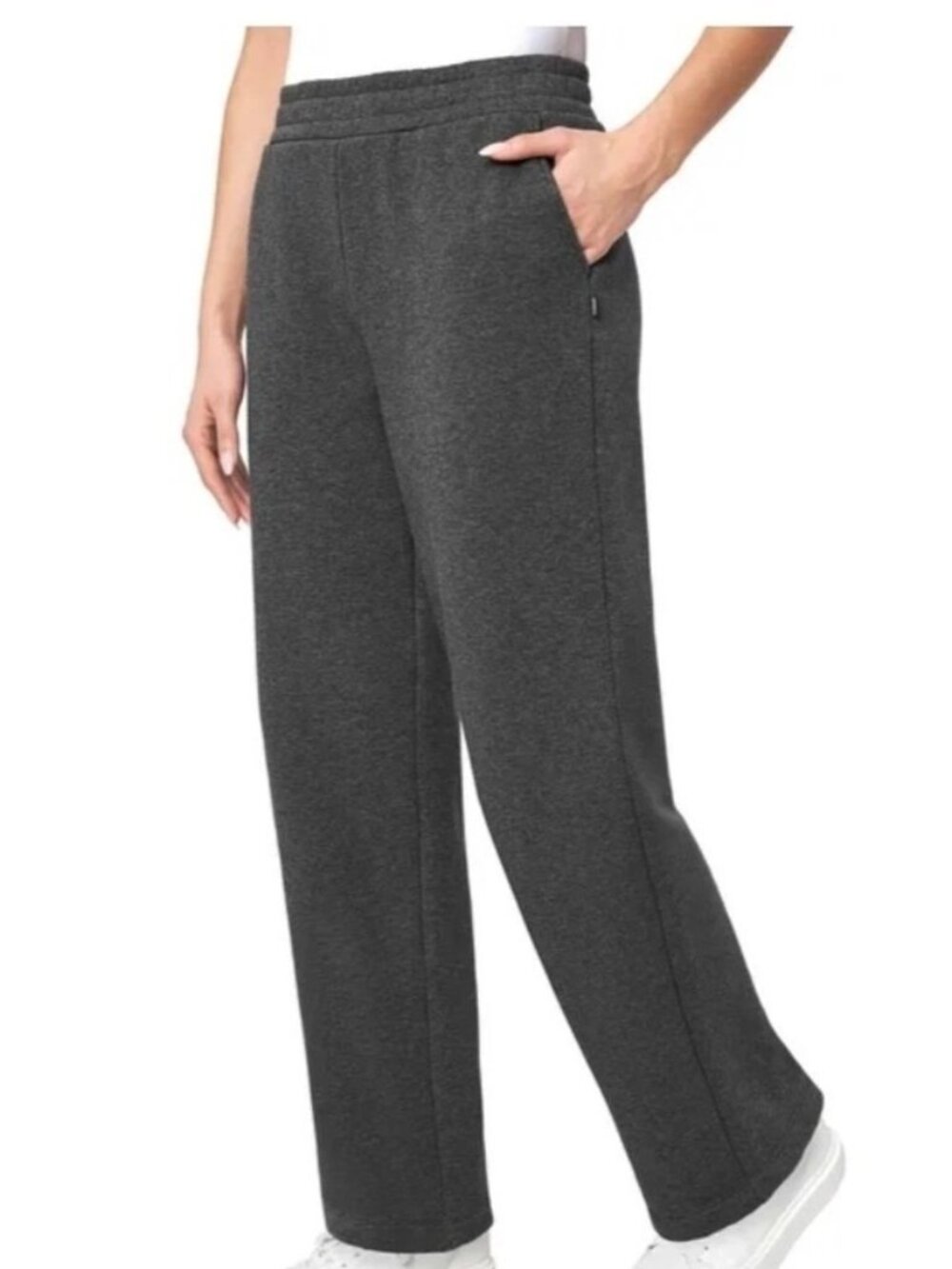 NWOT Mondetta Women's XL Fleece lined Gray Sweatpants